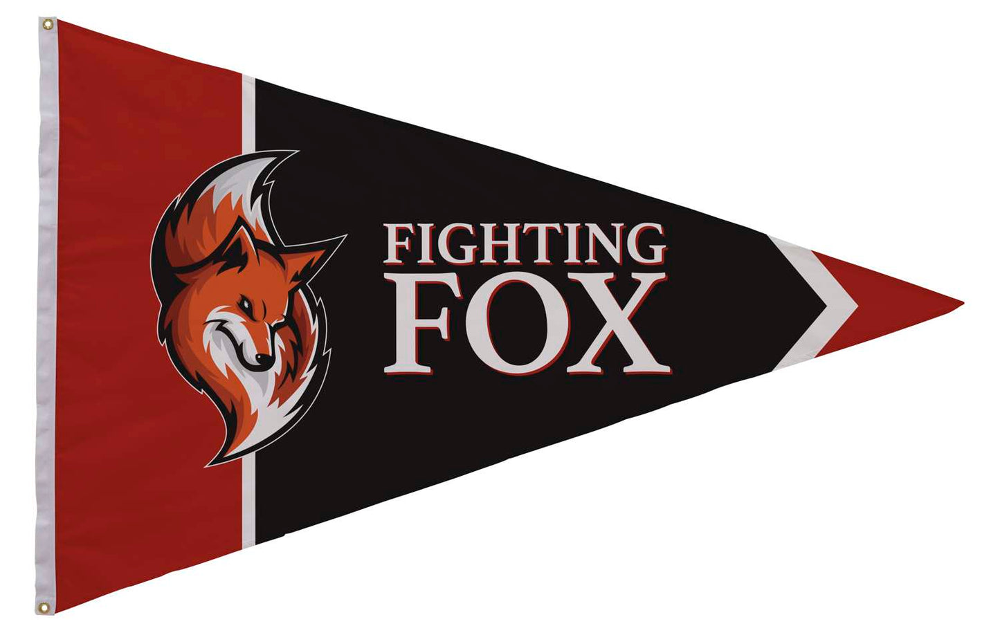 4' x 6' Nylon Pennant Flag Single-Sided