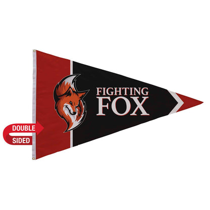 4' x 6' Nylon Pennant Flag Double-Sided