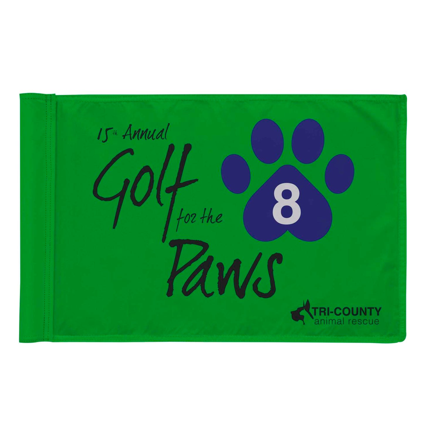 Golf Flag with Tube Single-Sided