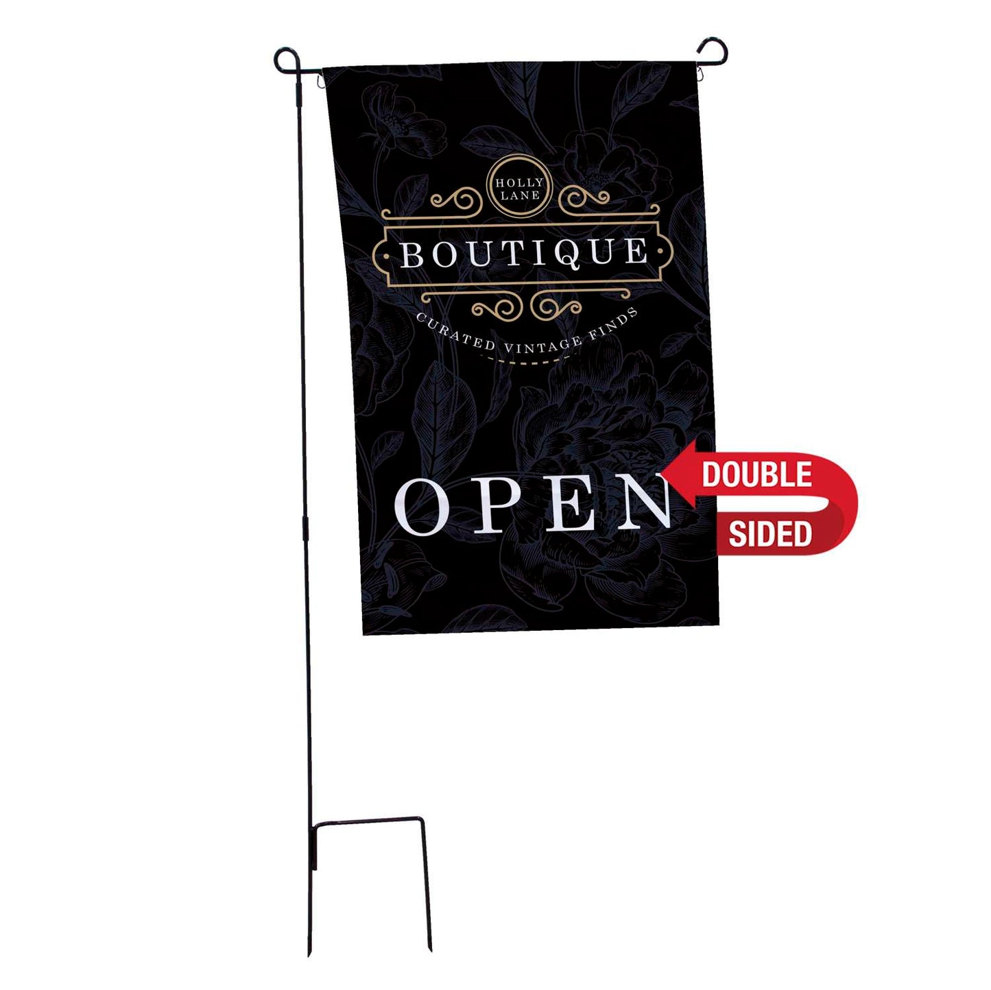 30" x 48" Garden Flag Kit Double-Sided