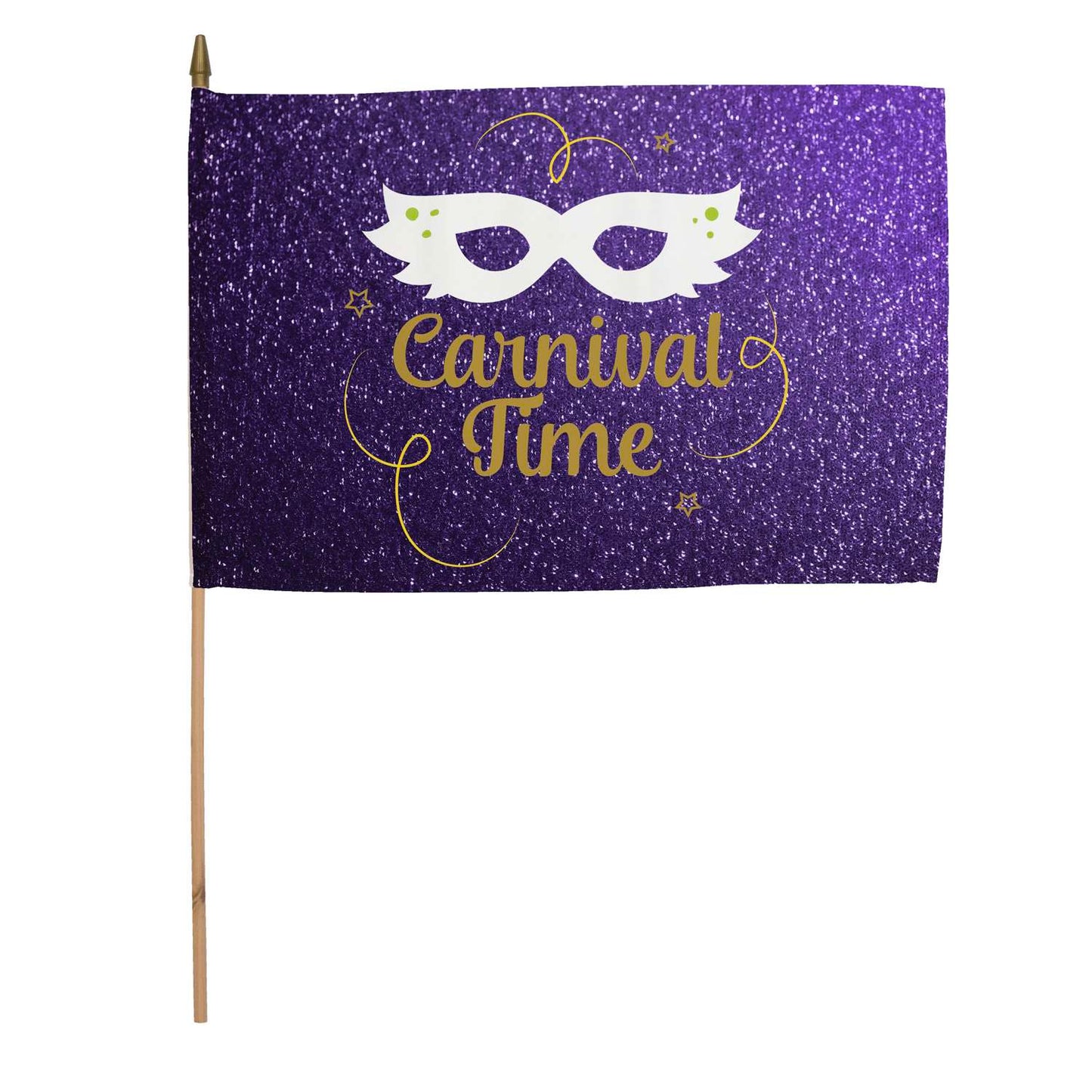 12" x 18" Stick Flag Kits with Spear Tip (Set of 6)