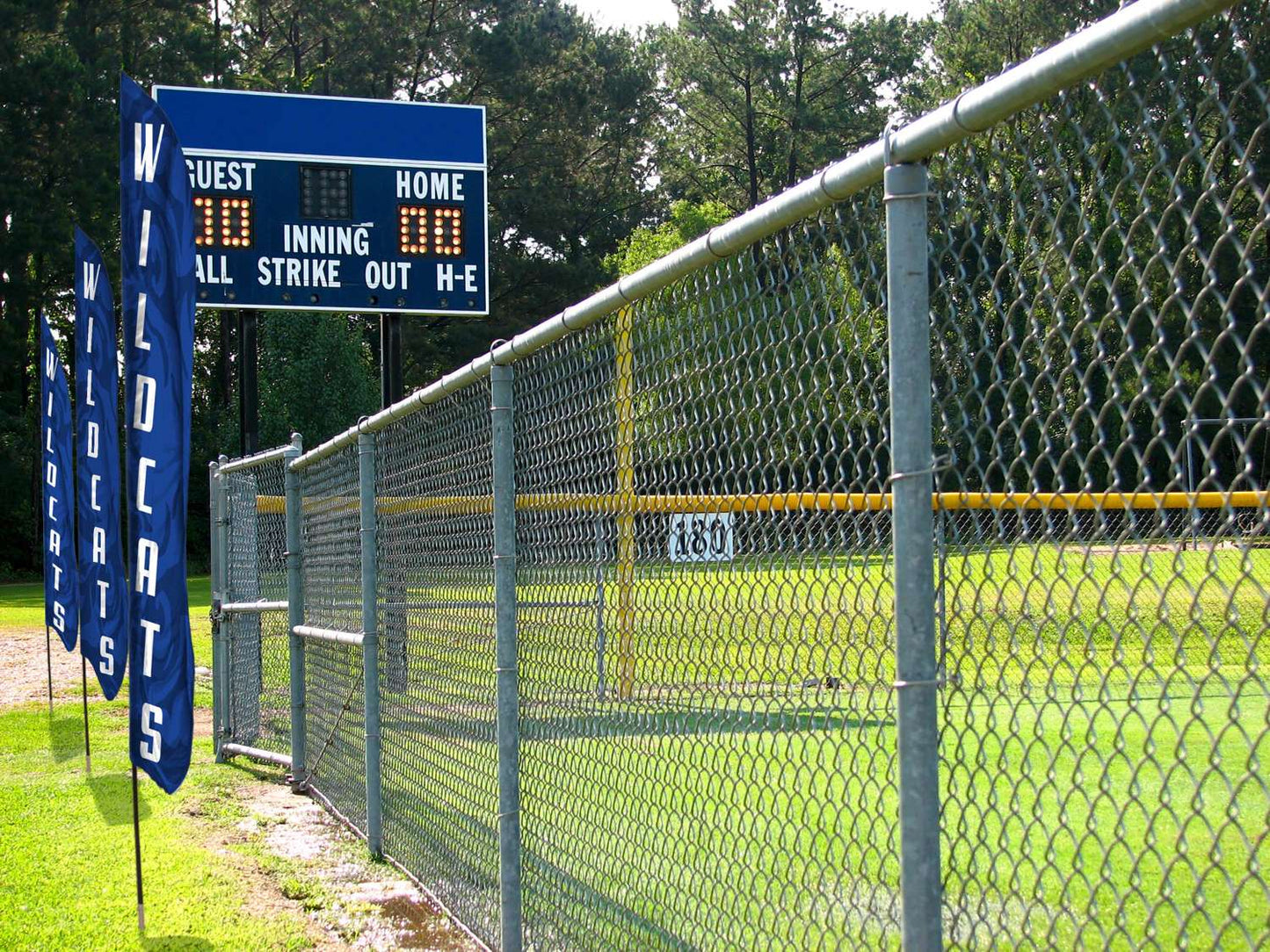 10' Stadium Flutter Flag Kit Double-Sided
