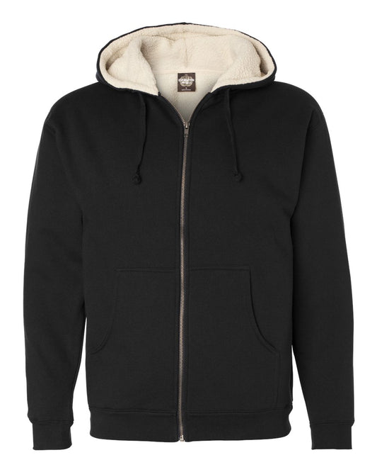 Men's Sherpa-Lined Full-Zip Hooded Sweatshirt - EXP40SHZ