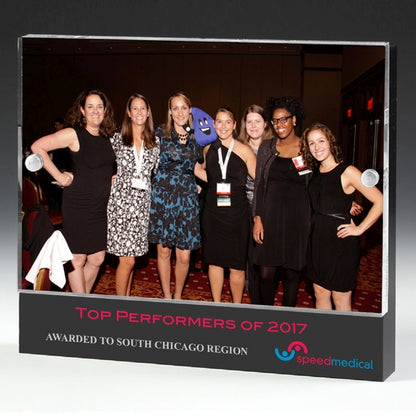 Acrylic Magnetic Frame - 5" x 7" Insert - Laser Engraved