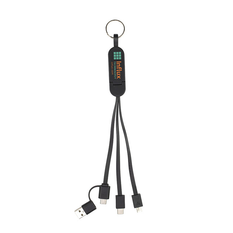 “ESCALANTE” 5-in-1 Cell Phone Charging Cable w/Phone Stand