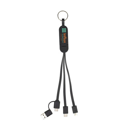 “ESCALANTE” 5-in-1 Cell Phone Charging Cable w/Phone Stand