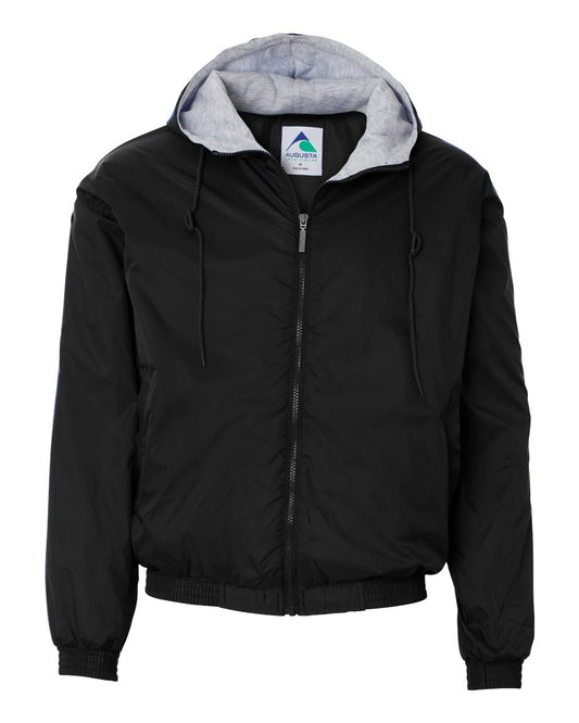 Unisex Fleece Lined Hooded Jacket - 3280