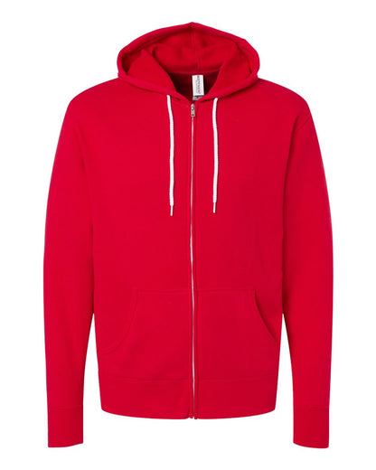 Unisex Lightweight Full-Zip Hooded Sweatshirt - AFX90UNZ