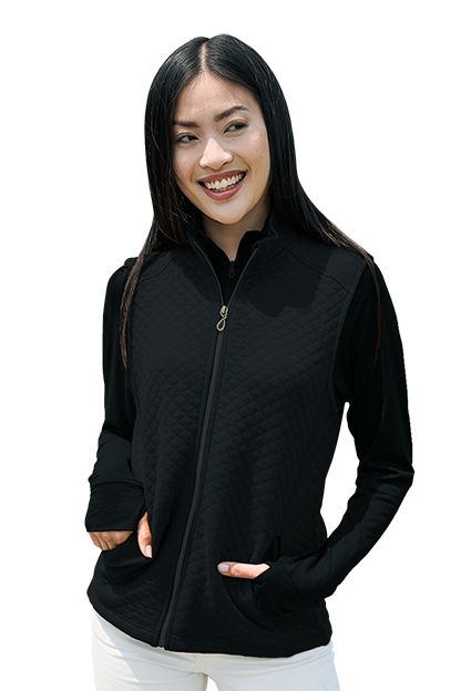 Black Women's Mesa Vest  - XS