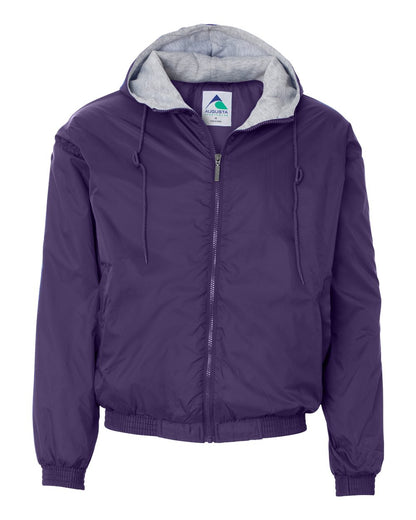Unisex Fleece Lined Hooded Jacket - 3280