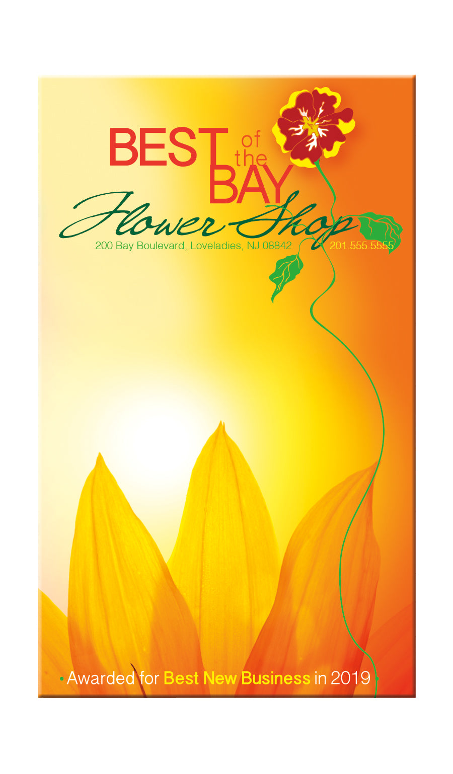 Good Value™ Large Business Card Magnet