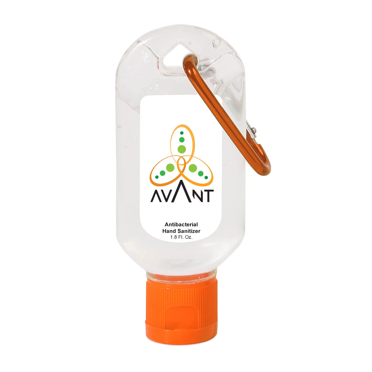 1.8 OZ. HAND SANITIZER WITH CARABINER