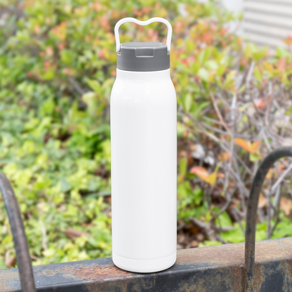 white 32 oz h2go flex