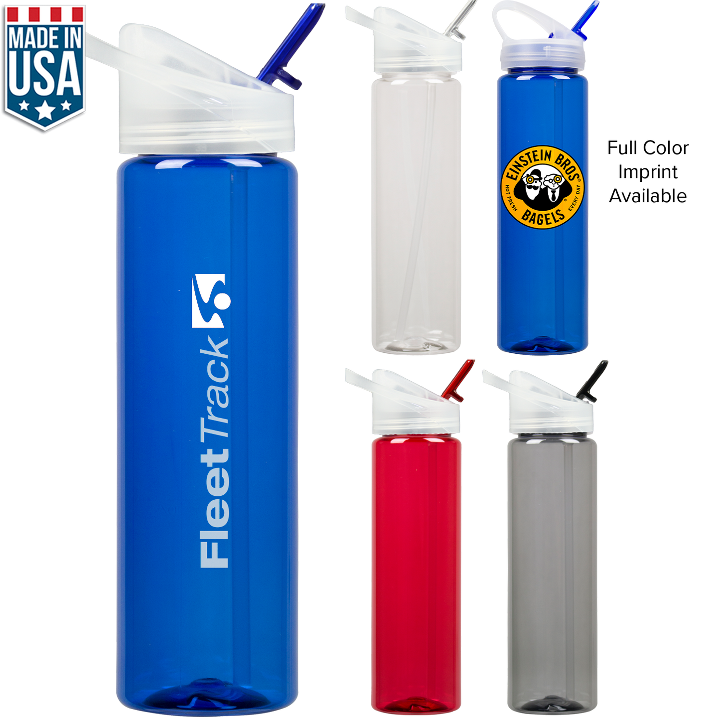 Blue 32 Oz Super Sipper With Straw