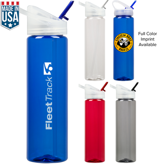 Blue 32 Oz Super Sipper With Straw