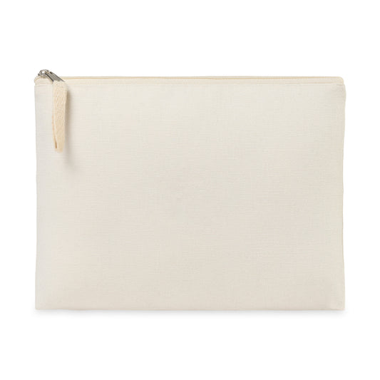 AWARE™ Recycled Cotton Zippered Pouch