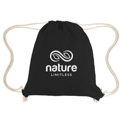 Nicole Recycled Cotton Drawstring Bag
