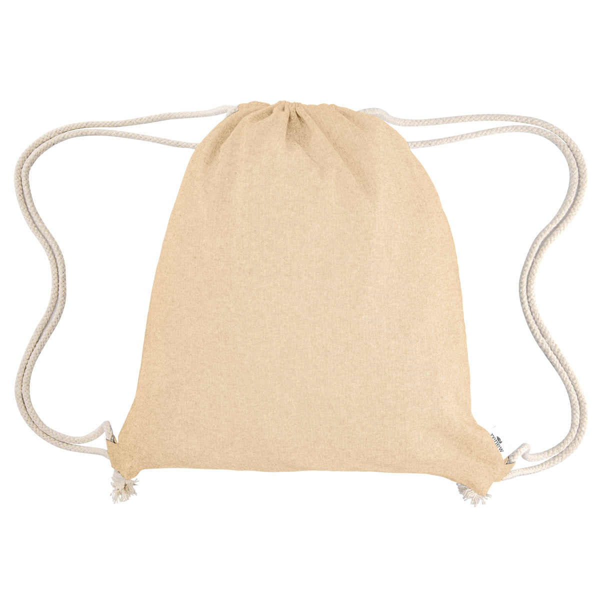 Nicole Recycled Cotton Drawstring Bag