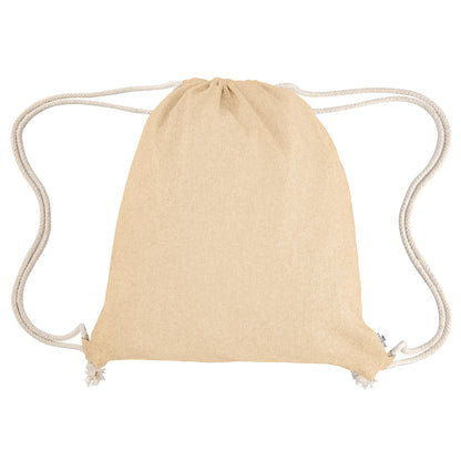 Nicole Recycled Cotton Drawstring Bag