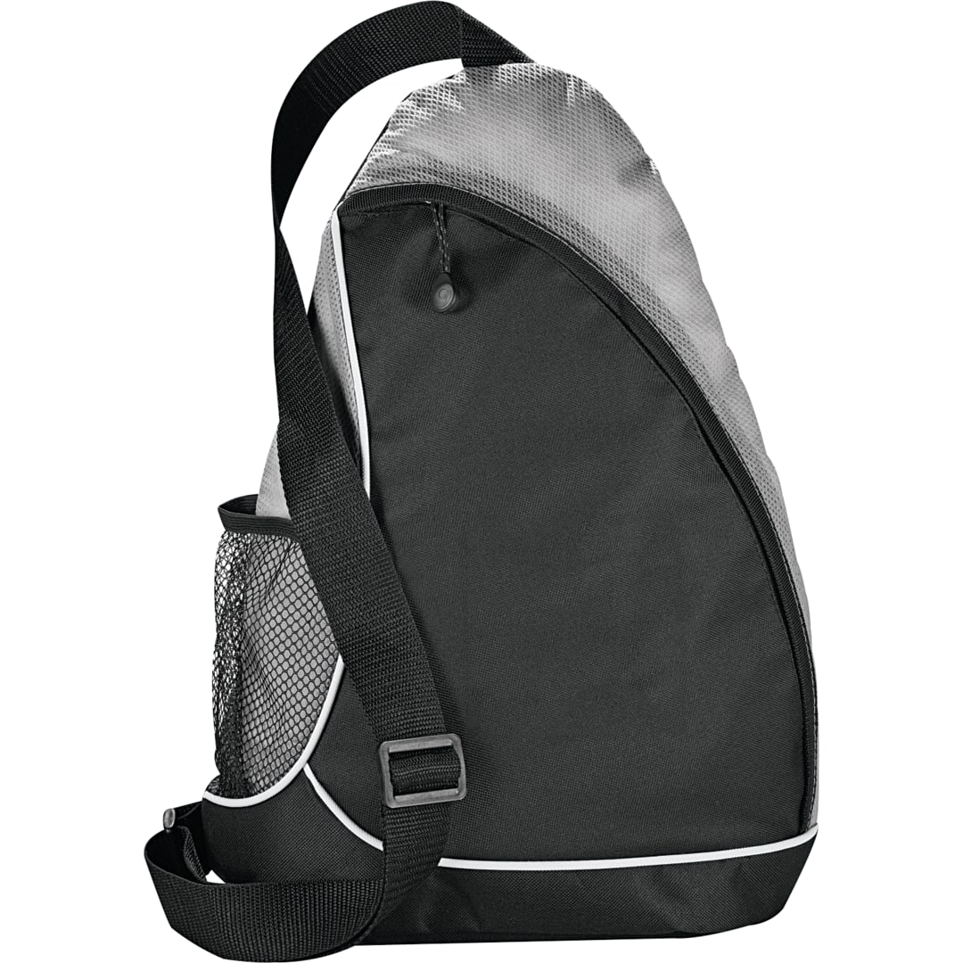 Gray Sling Shot Sling Backpack