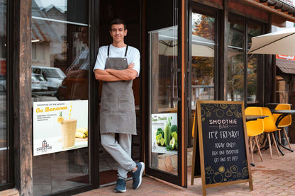 24" x 36" Opaque Window Cling