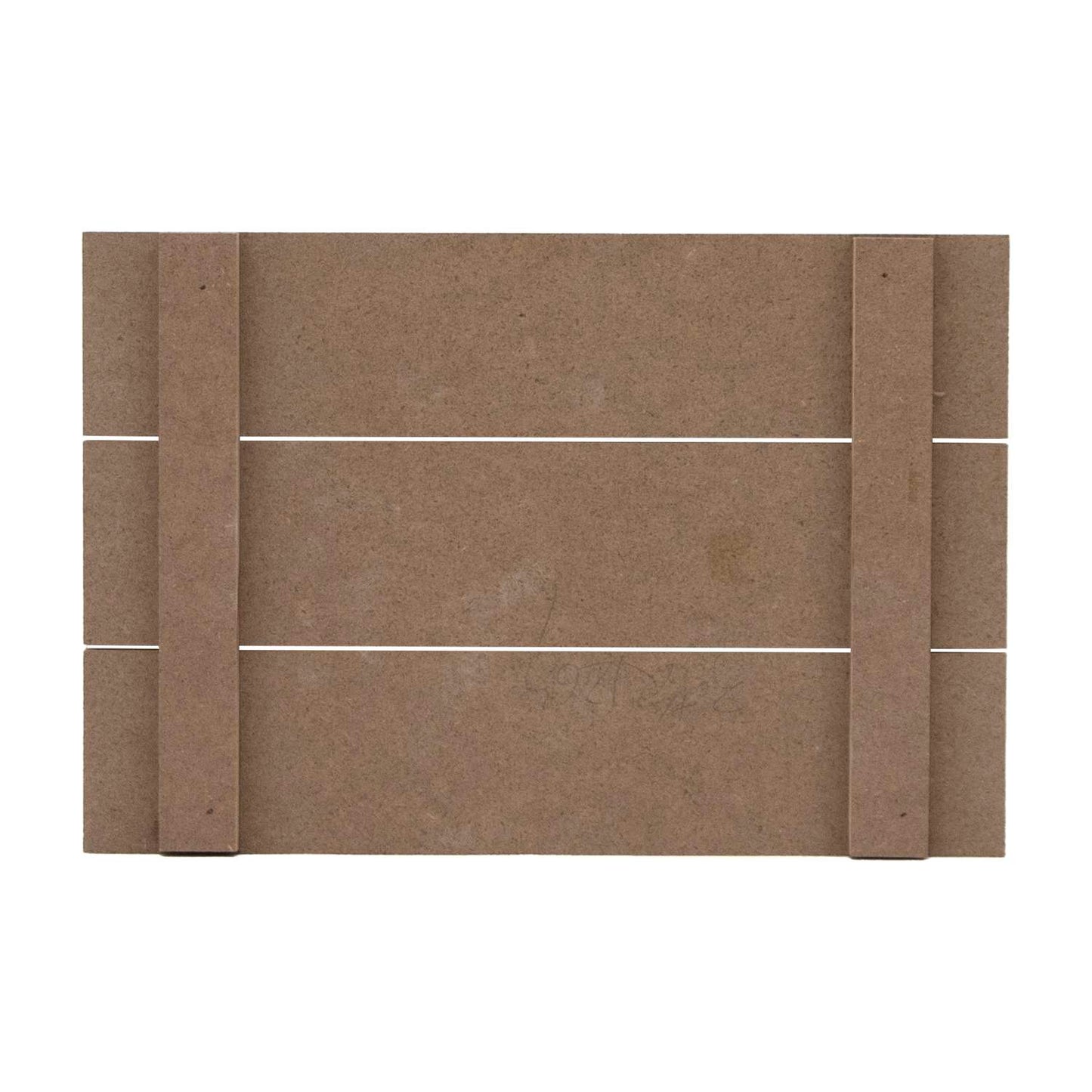 8" x 12" MDF Slatted Wood Print