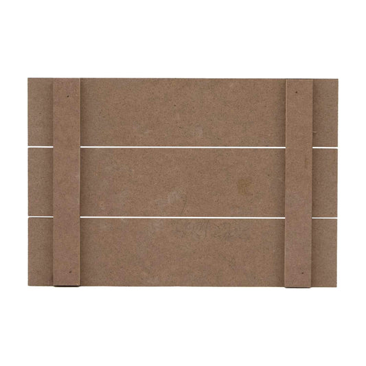 8" x 12" MDF Slatted Wood Print