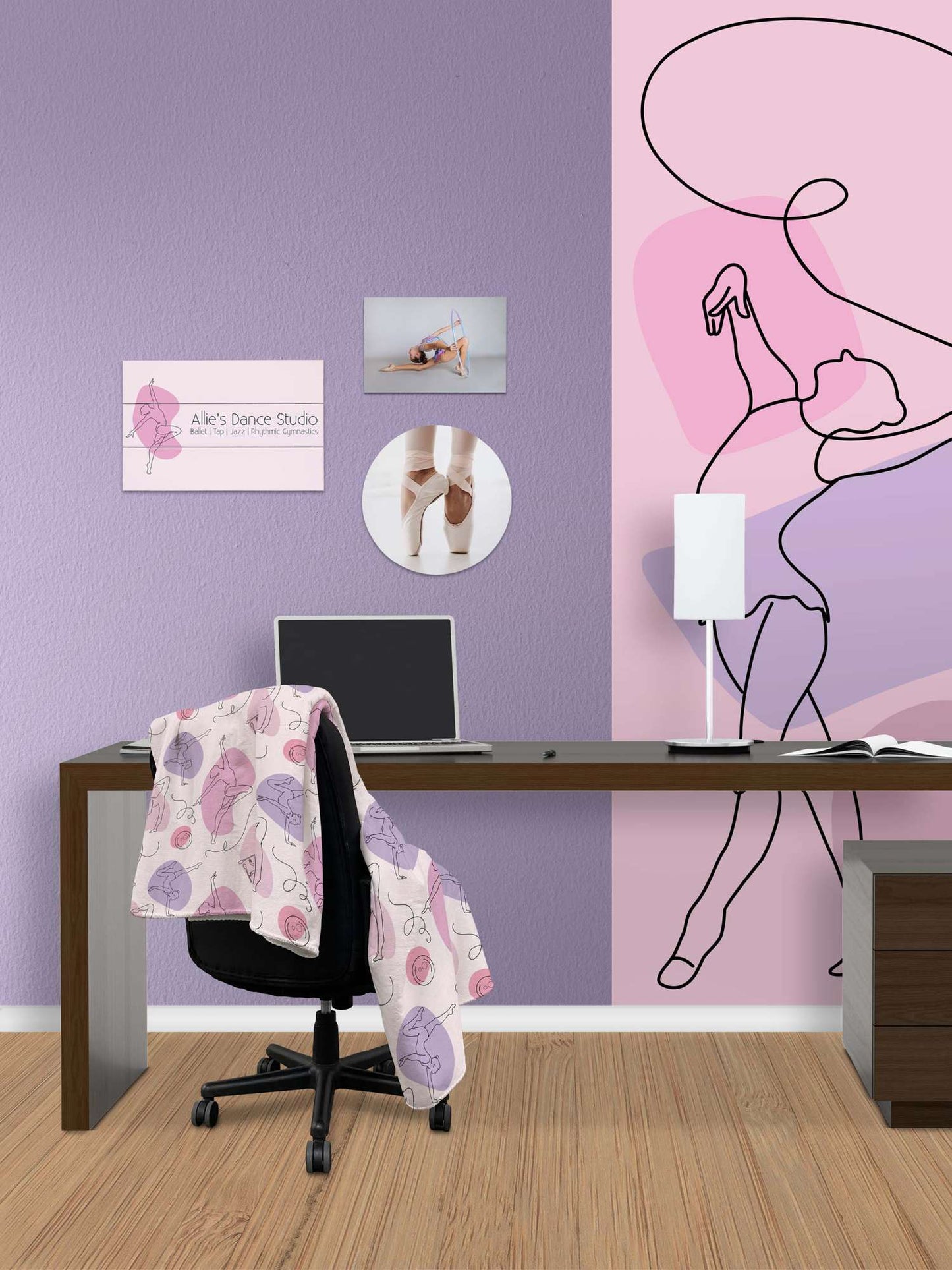 11" x 17" MDF Slatted Wood Print