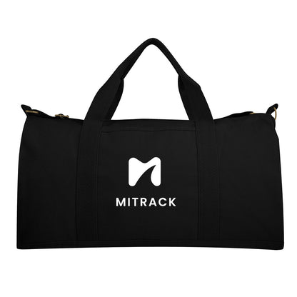 Aware™ 14 Oz. Recycled Cotton Flat Bottom Duffel Bag