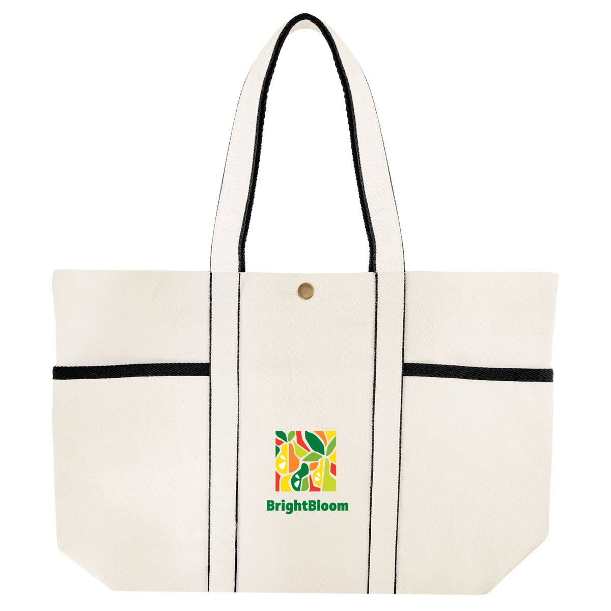 Aware™ 10 Oz. Recycled Cotton Canvas Tote Bag