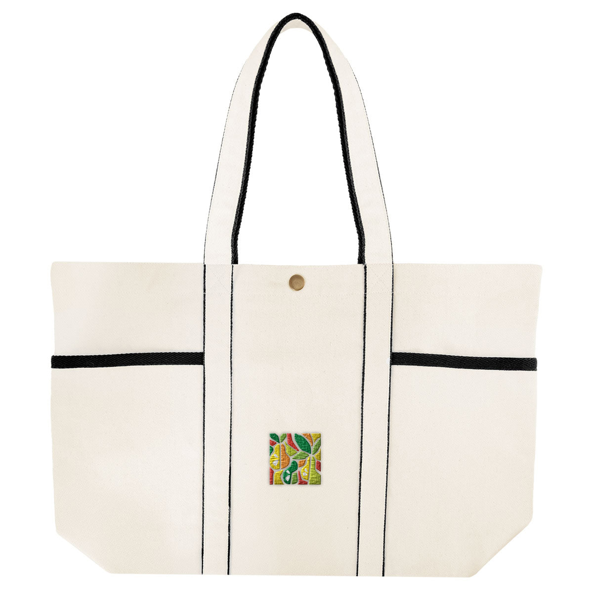 Aware™ 10 Oz. Recycled Cotton Canvas Tote Bag