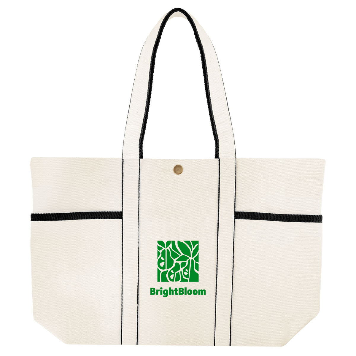 Aware™ 10 Oz. Recycled Cotton Canvas Tote Bag
