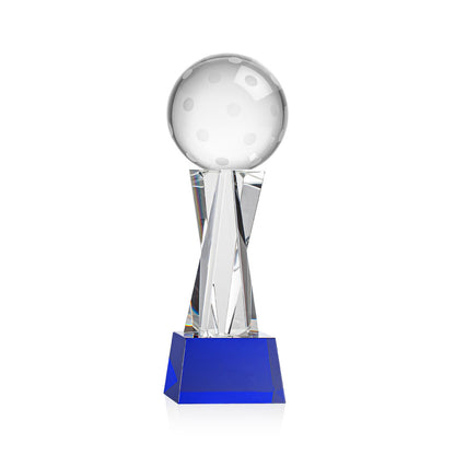 Pickleball Award on Grafton Base - Blue