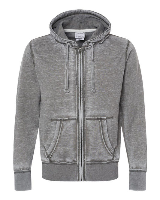 Men's Vintage Zen Fleece Full-Zip Hooded Sweatshirt - 8916