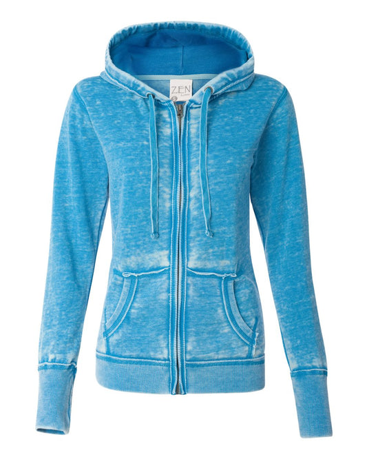Women's Zen Fleece Full-Zip Hooded Sweatshirt - 8913