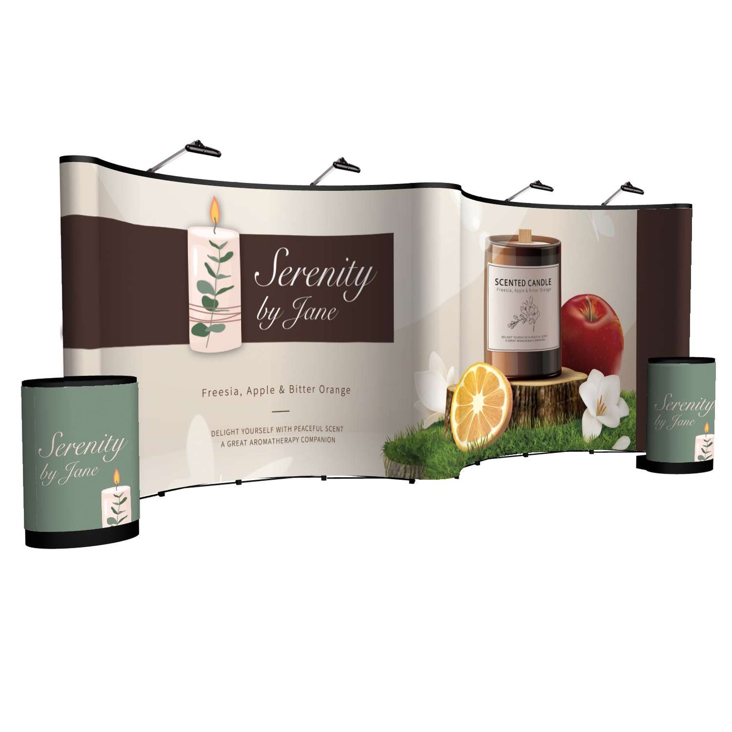 20' Gullwing ARISE Floor Display Kit (Full Mural)