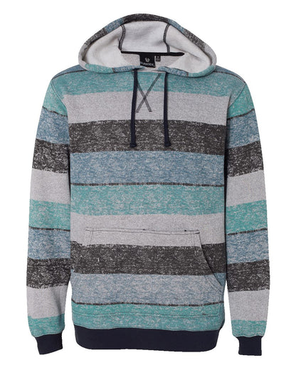 Men's Printed Stripes Fleece Sweatshirt - 8603