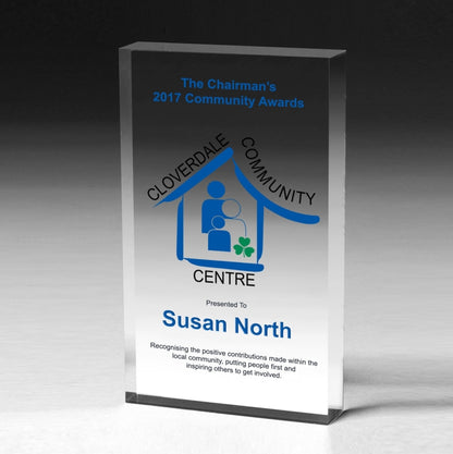 PhotoImage® Rectangle Paperweight - 4” x 6” x 3/4”