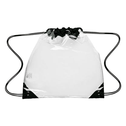 Touchdown Clear EVA Drawstring Backpack