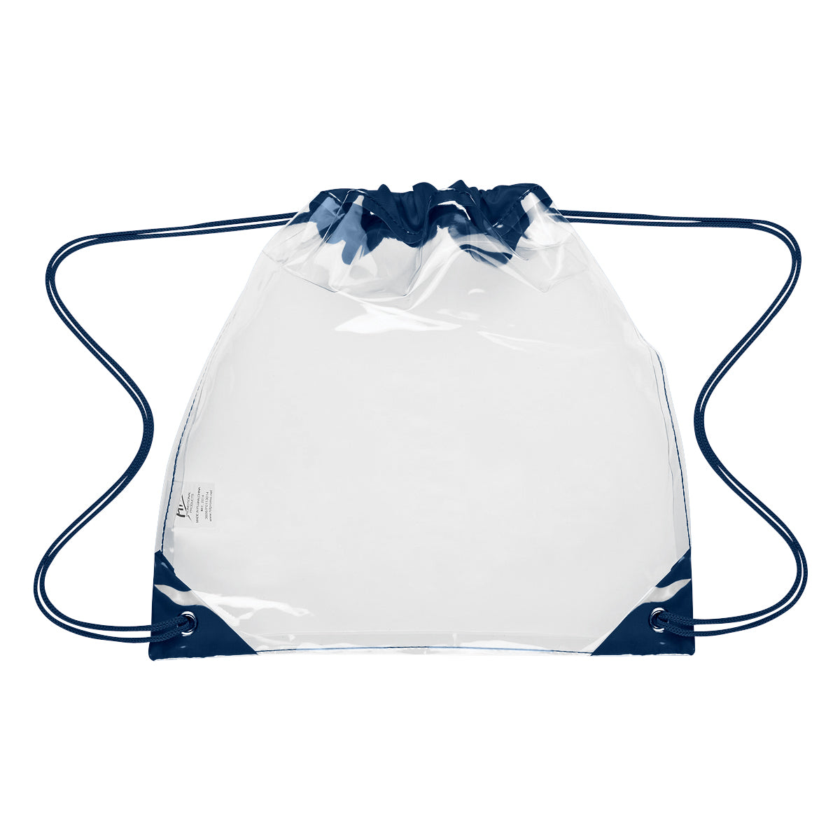 Touchdown Clear EVA Drawstring Backpack