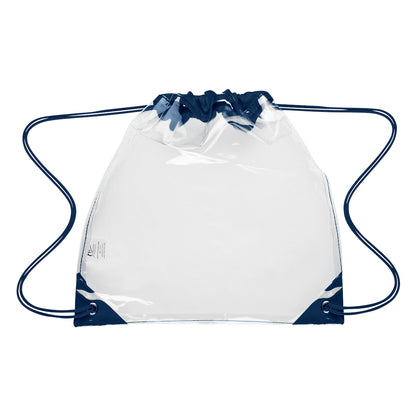 Touchdown Clear EVA Drawstring Backpack