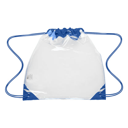 Touchdown Clear EVA Drawstring Backpack