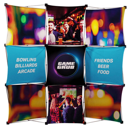 GeoMetrix Checkerboard Kit with Oval Hard Case