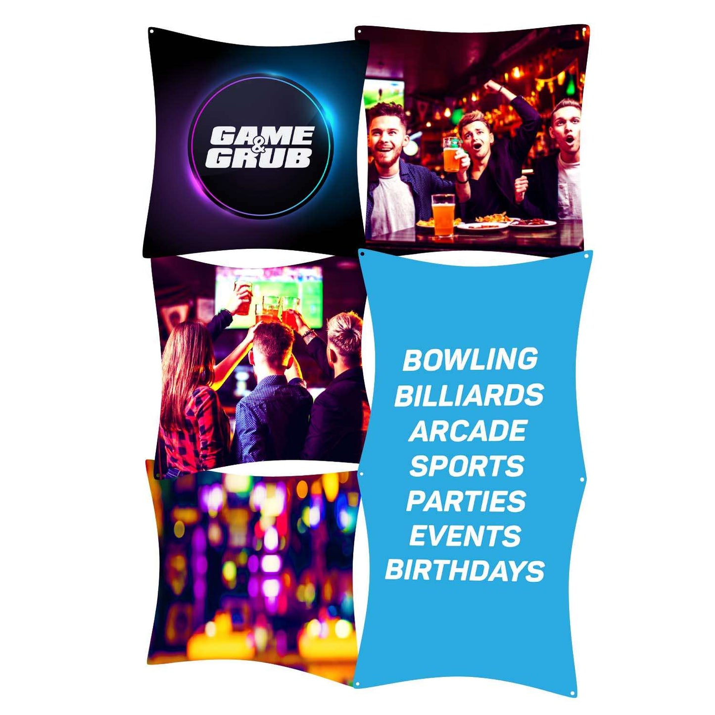 GeoMetrix Double Stack Graphic Panels