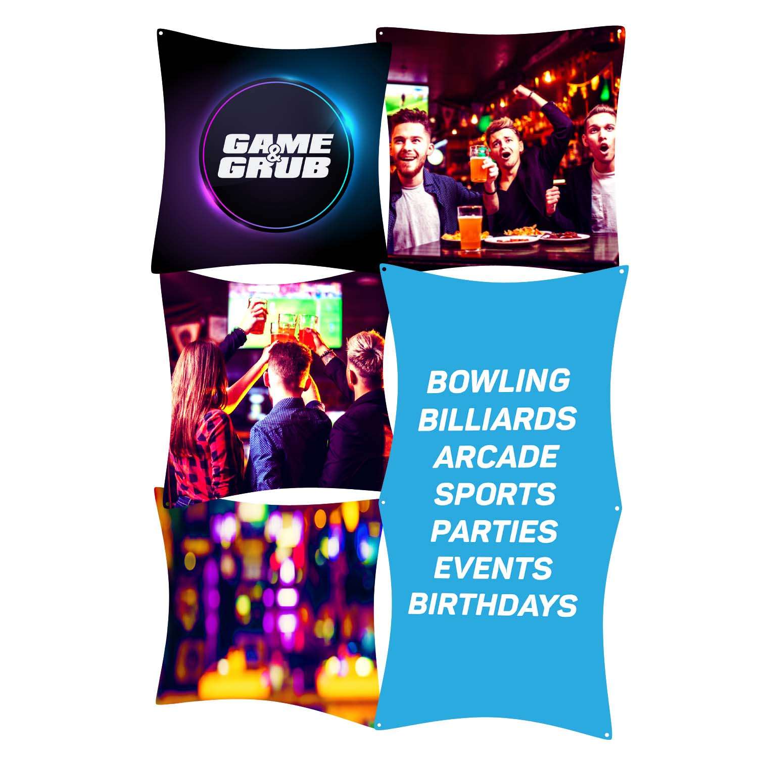 GeoMetrix Double Stack Graphic Panels