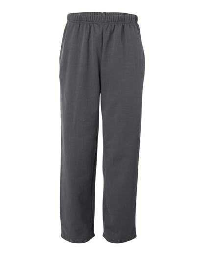 Unisex Performance Fleece Open-Bottom Sweatpants - 1478