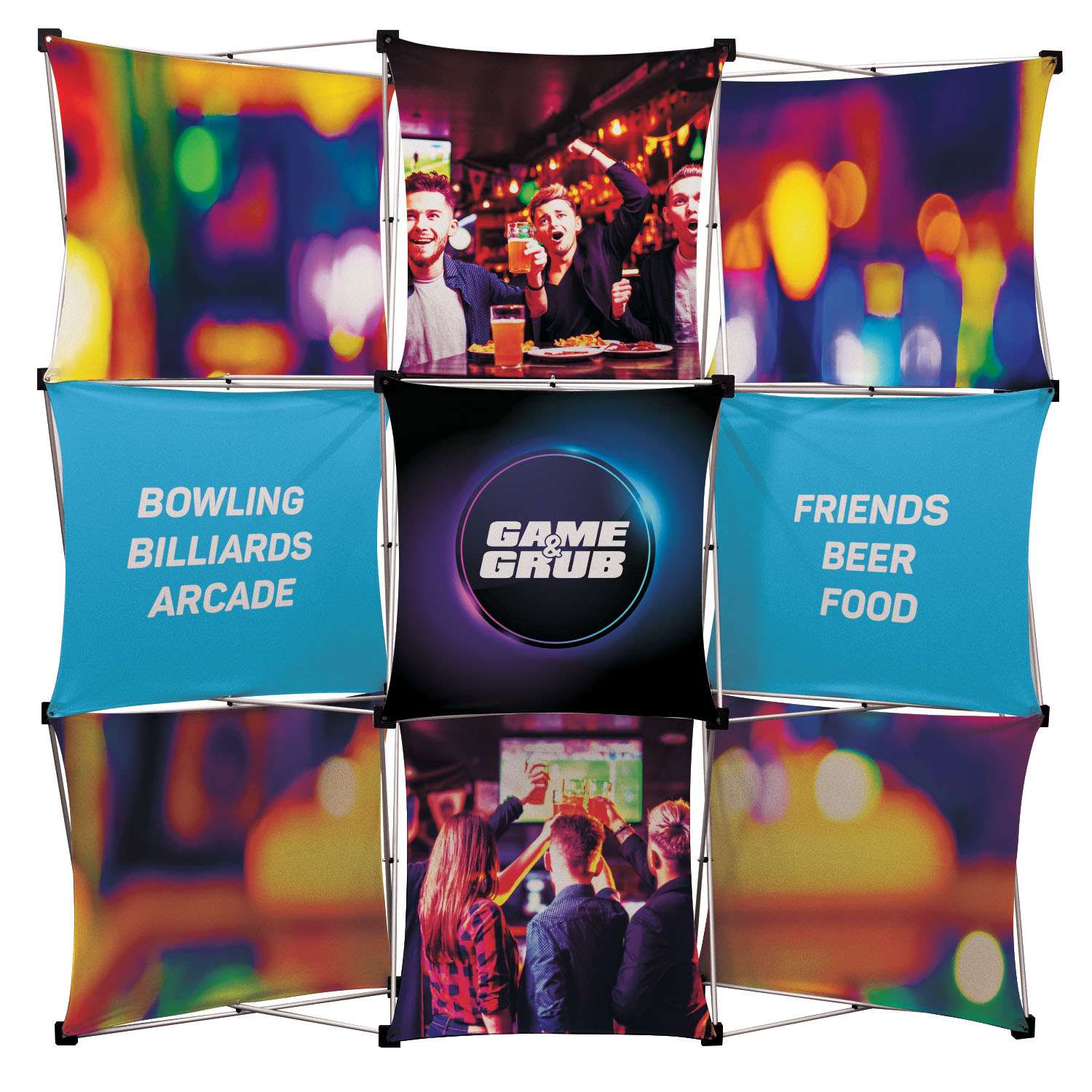 GeoMetrix Checkerboard Kit with Soft Carry Case