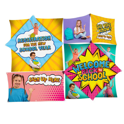 Micro GeoMetrix Double Diamond Graphic Panels