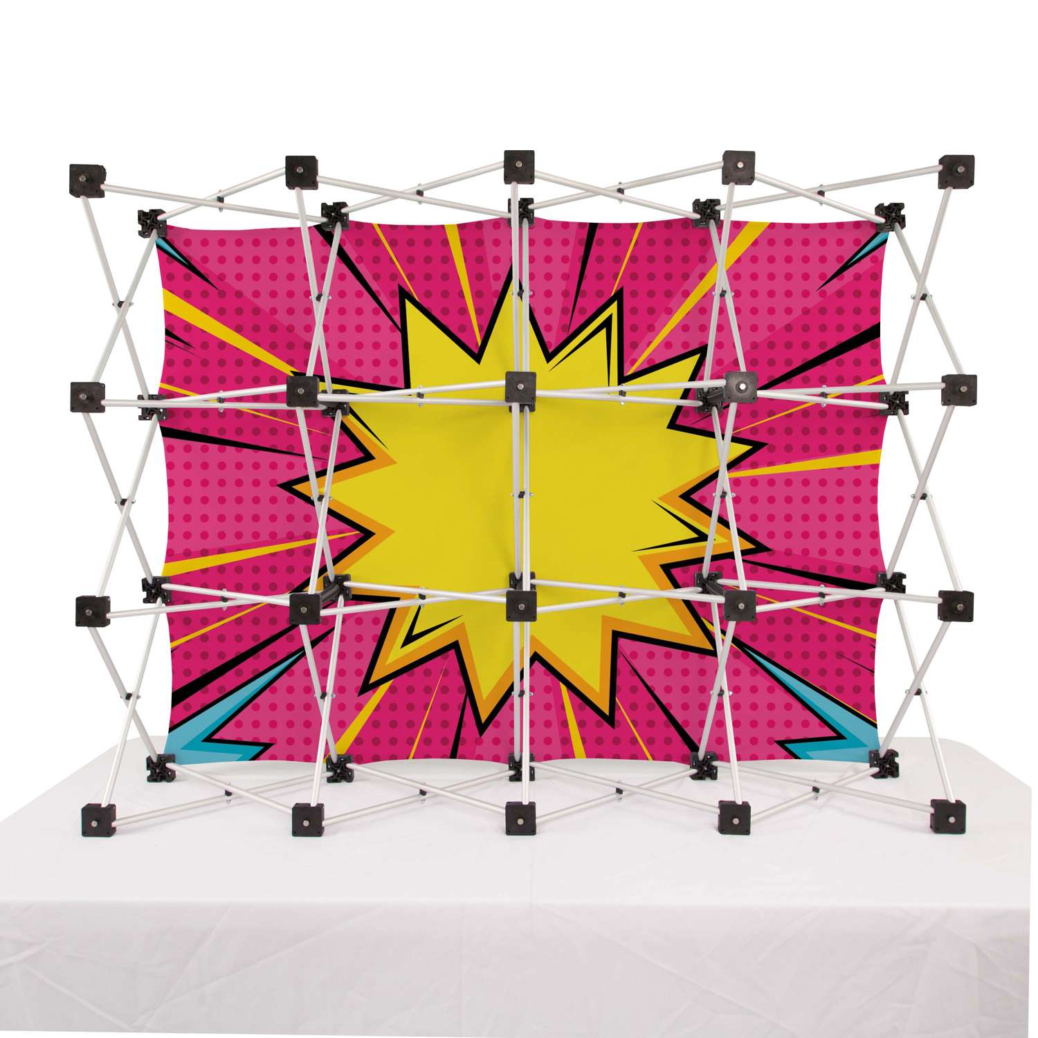 Micro GeoMetrix 12-Quad Back Wall Panel