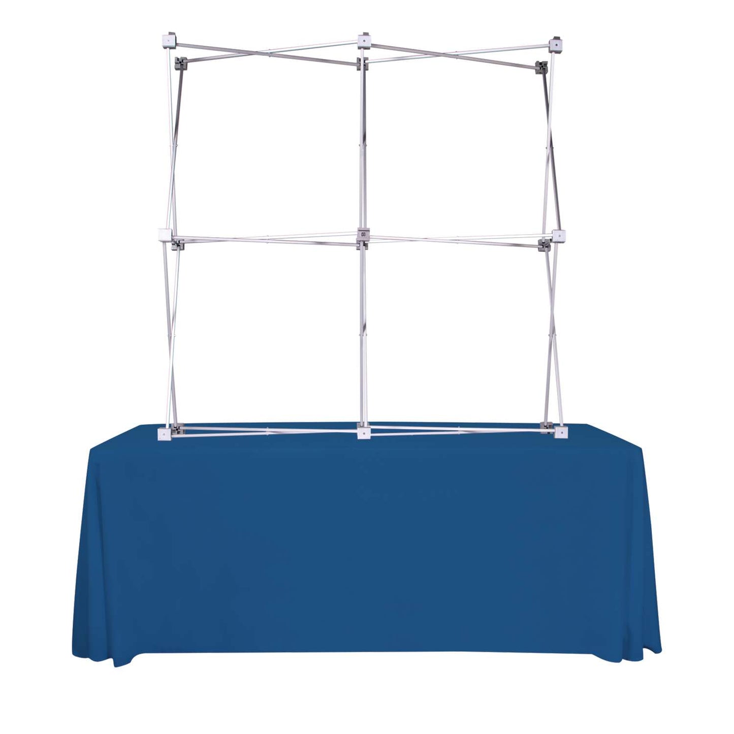 6' Straight Splash Tabletop Display Hardware